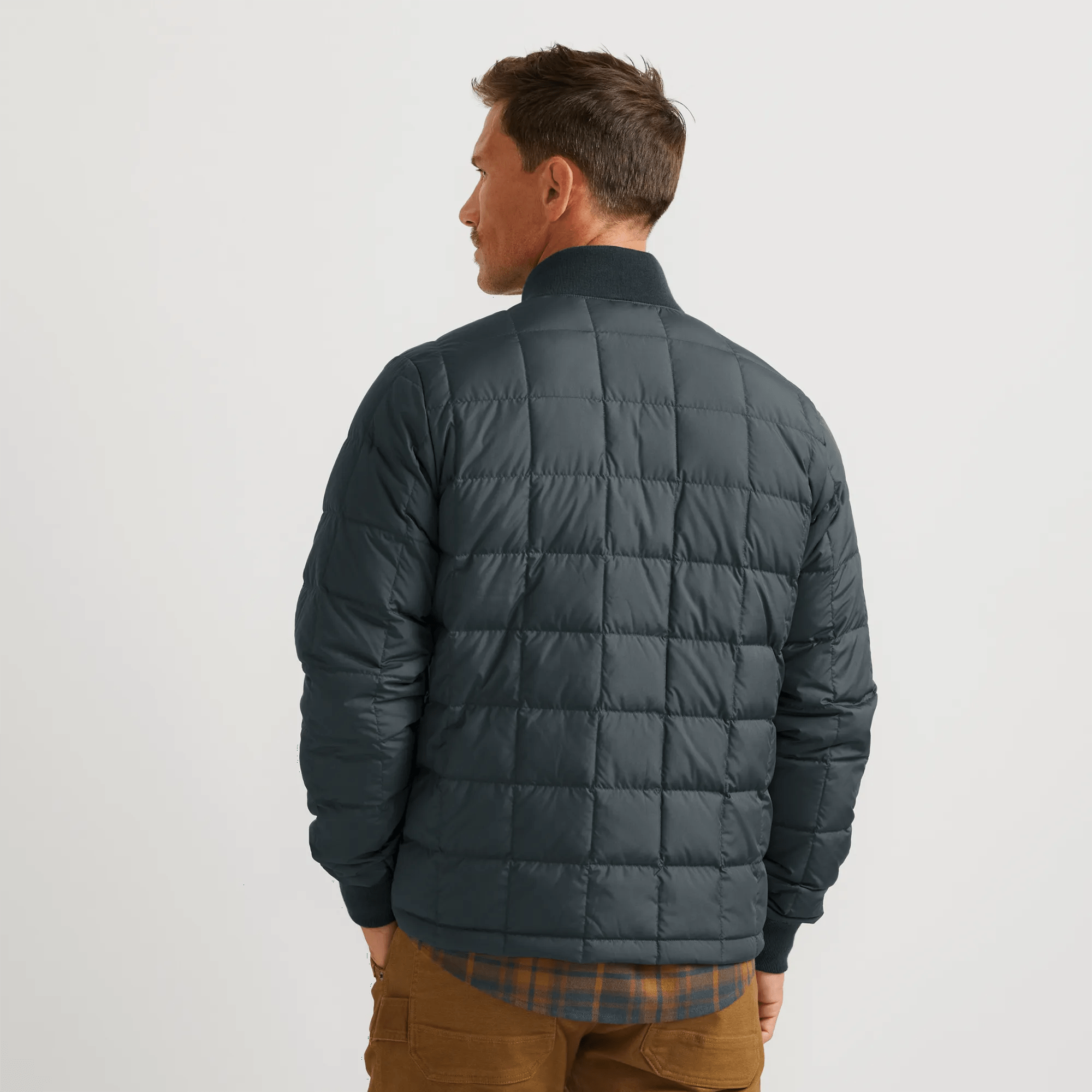 Men's Shaw Down Bomber Jacket - Image 2