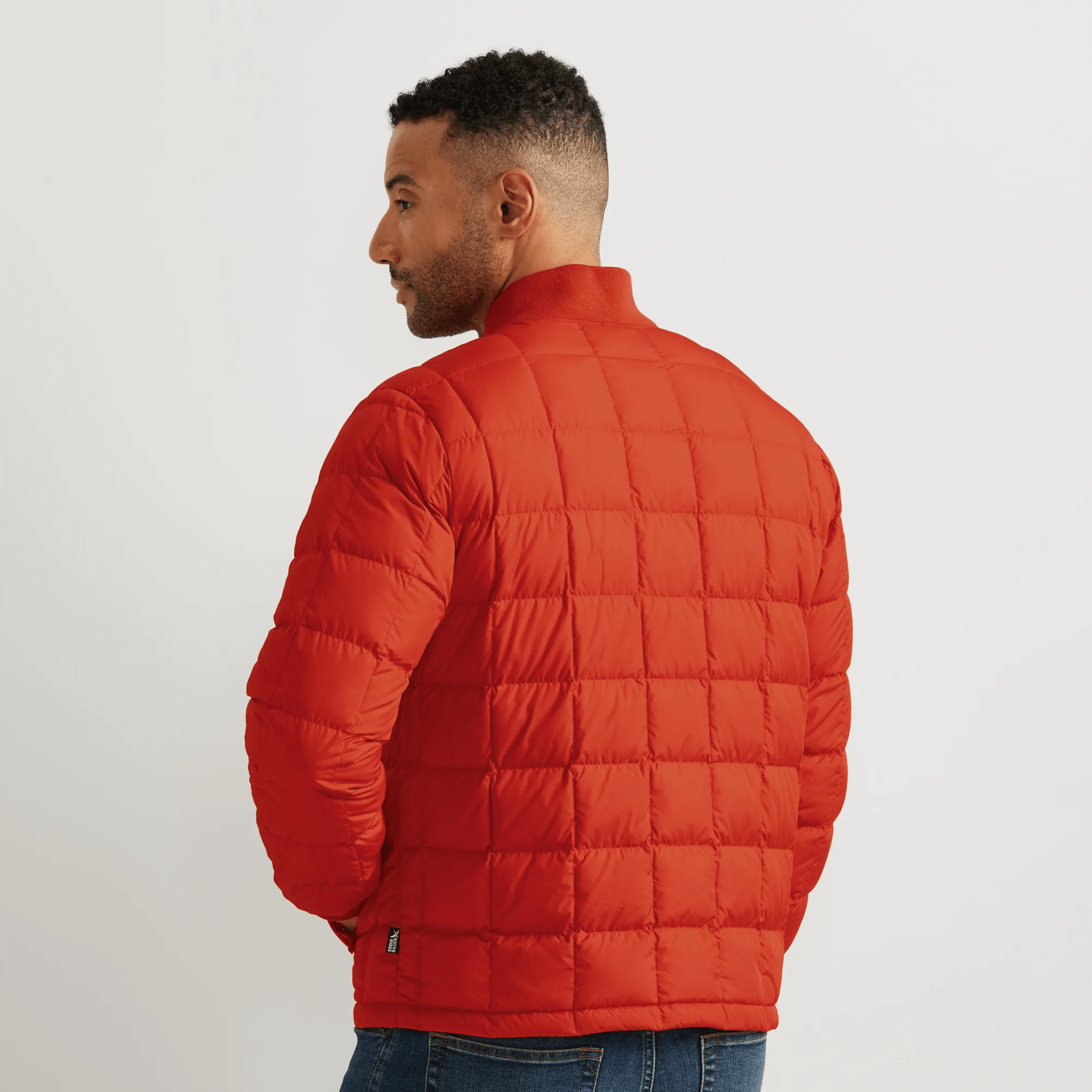 Men's Shaw Down Bomber Jacket - Image 2