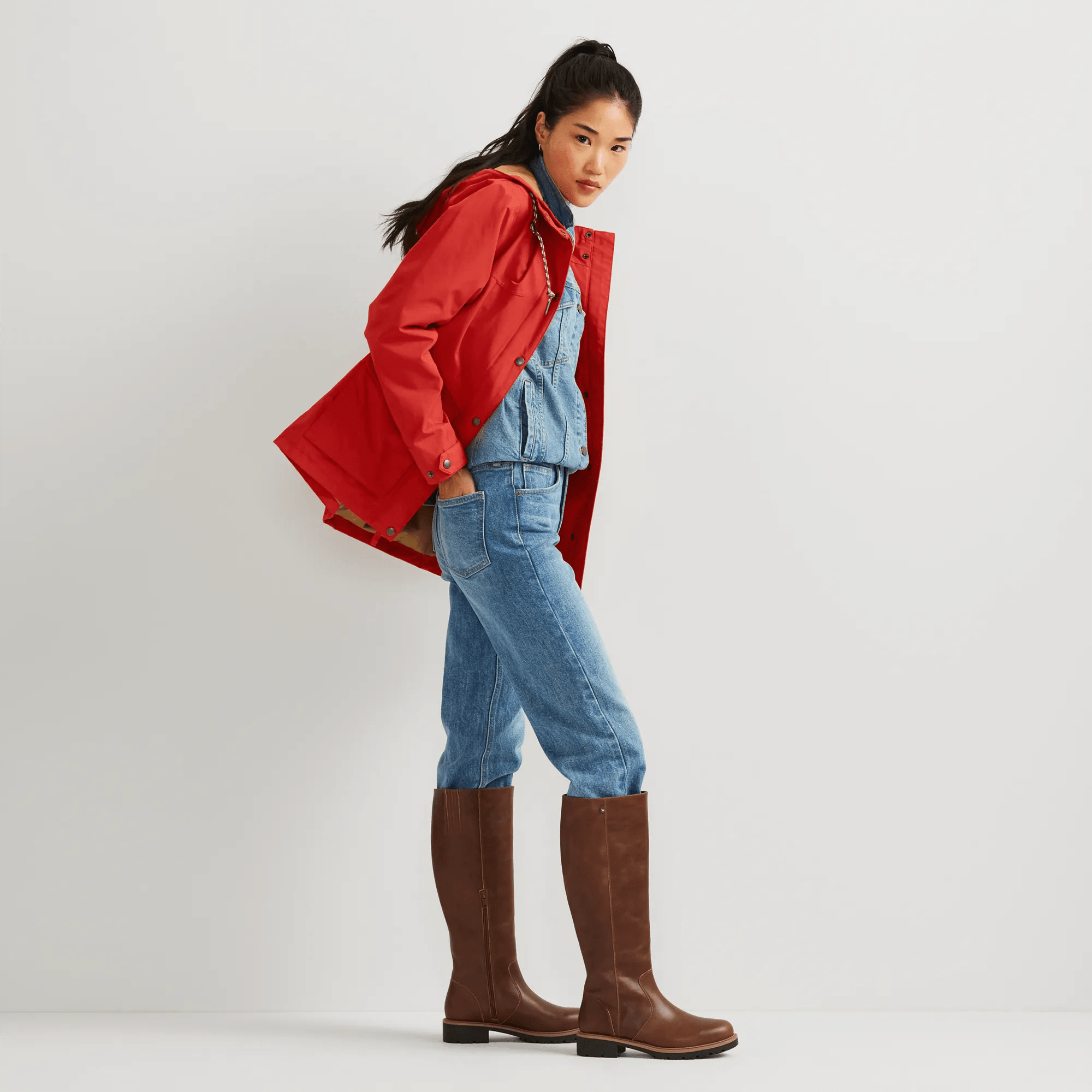 Women's Charly Waterproof Hooded Rain Jacket - Image 5
