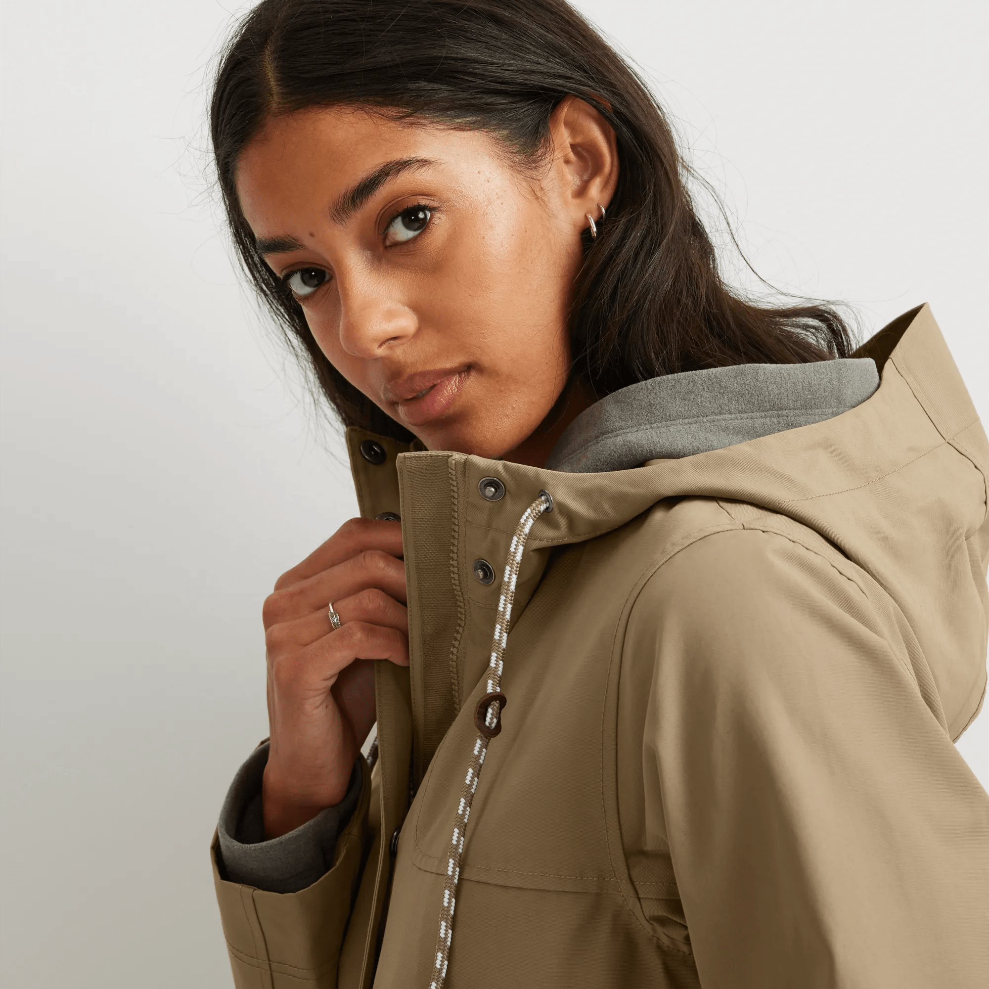 Women's Charly Waterproof Hooded Rain Parka - Image 3