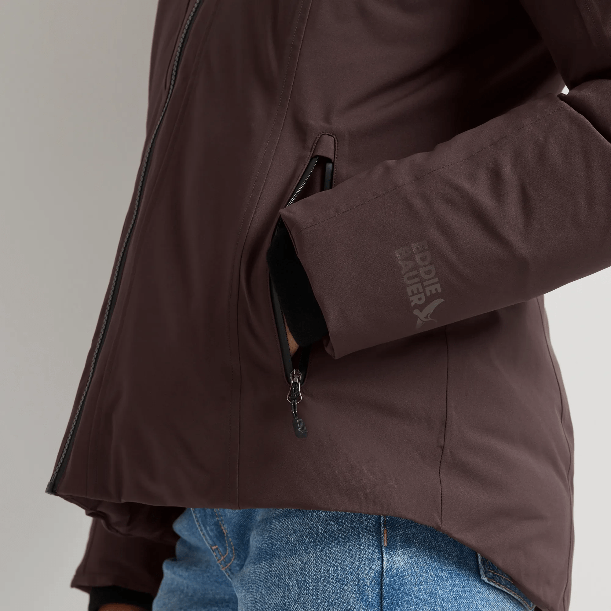 Women's Olympia Waterproof Down Hooded Jacket - Image 4