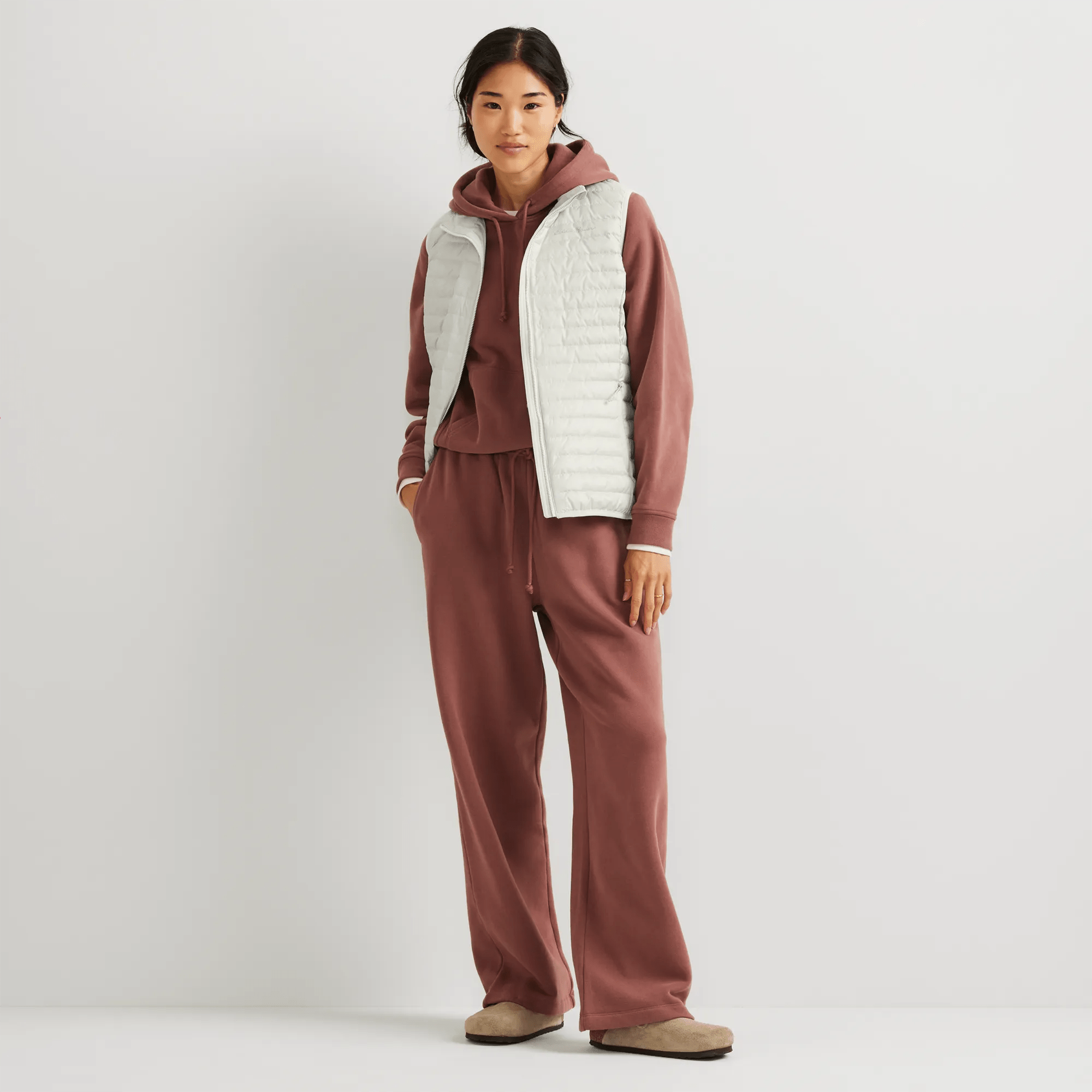 Women's Microlight Packable Down Vest - Image 4