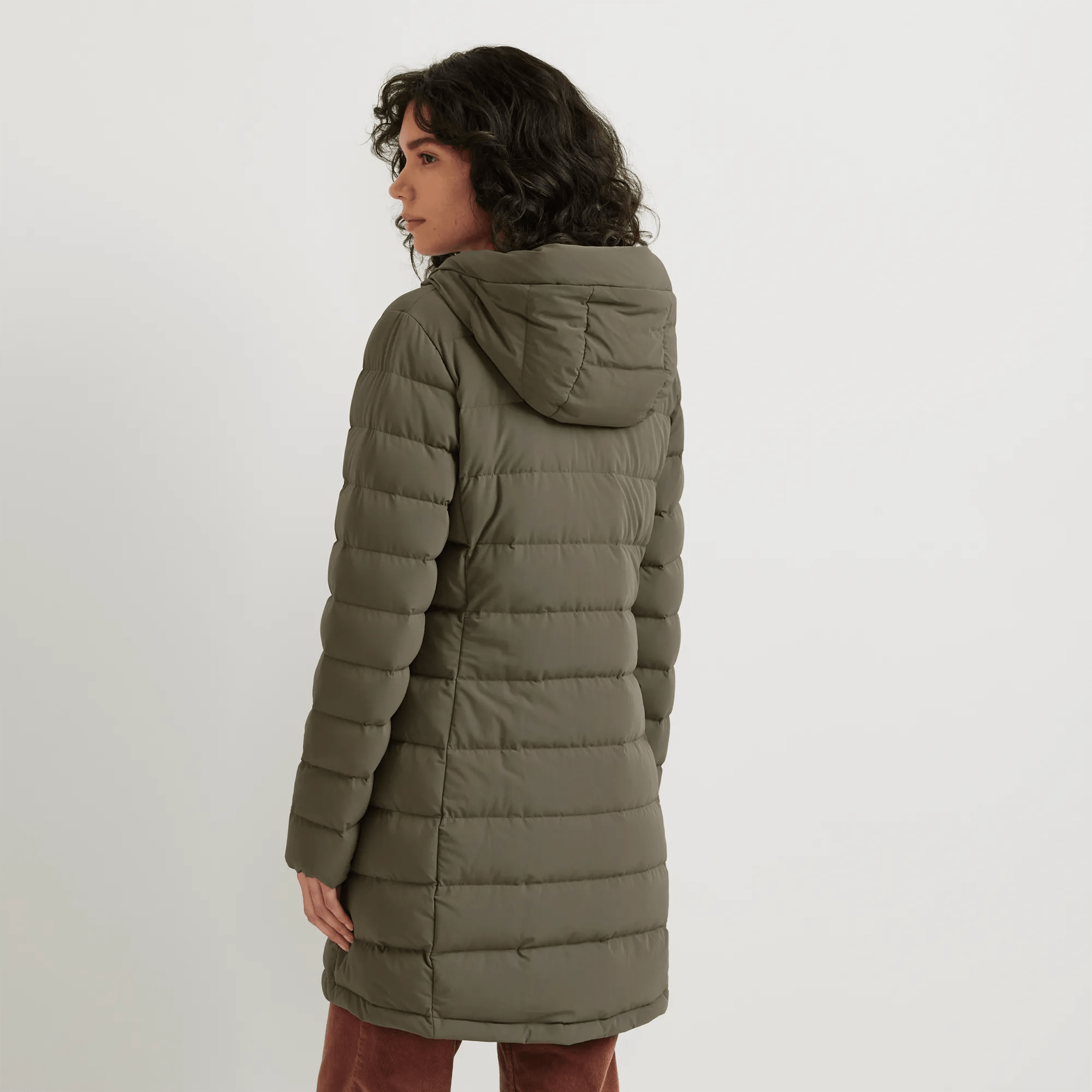 Women's EB Stretch Down Hooded Parka - Image 2