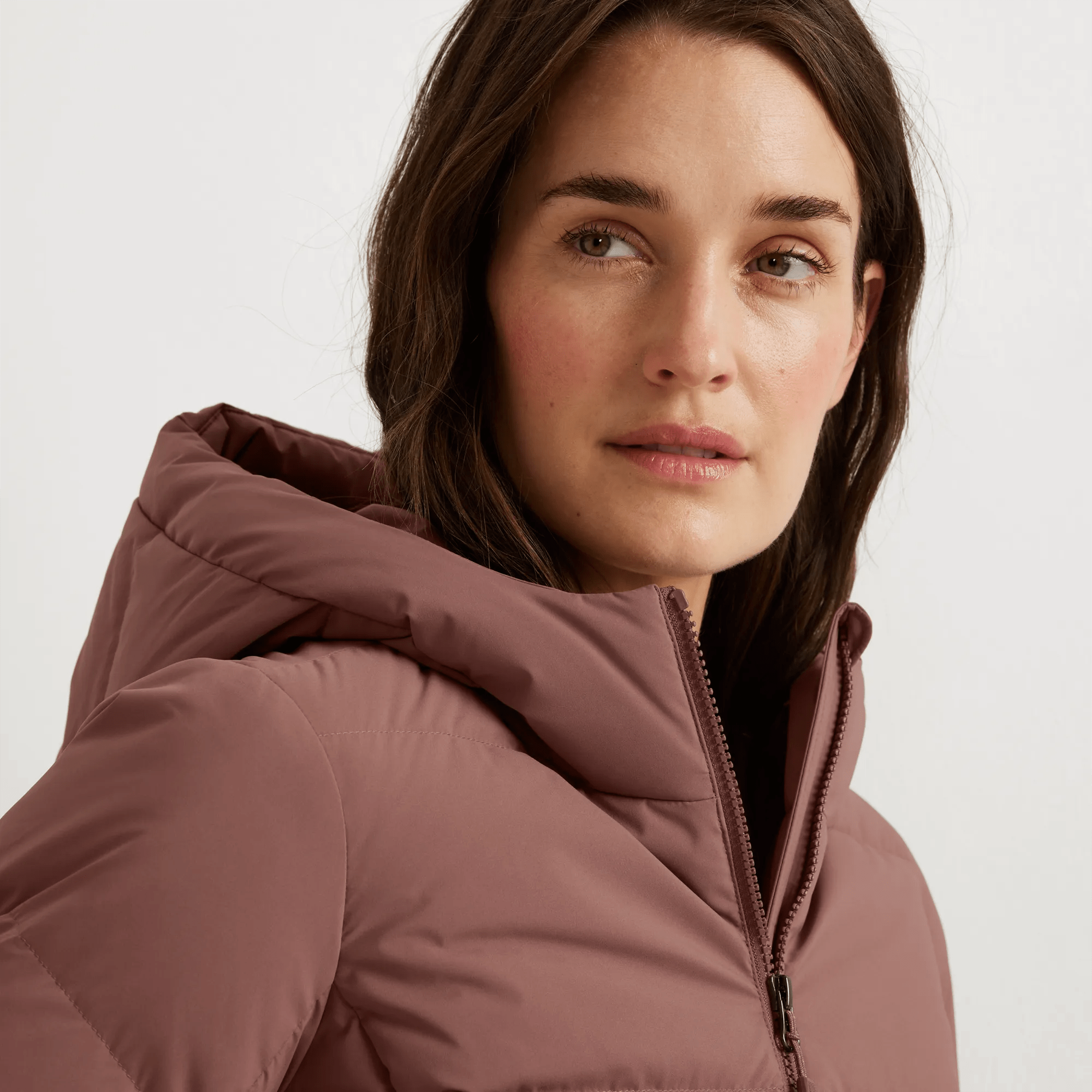 Women's Essential Down Hooded Parka - Image 4