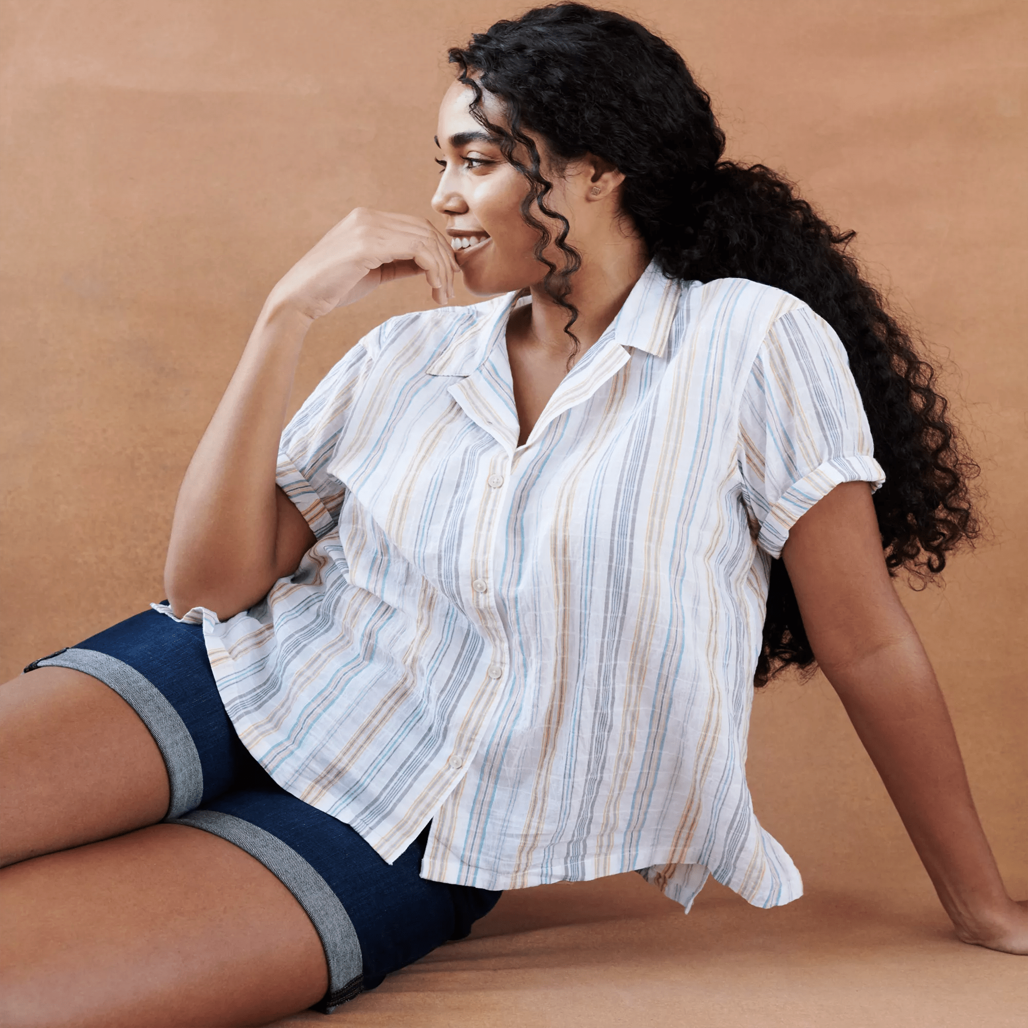 Women's Packable Camp Shirt - Image 3