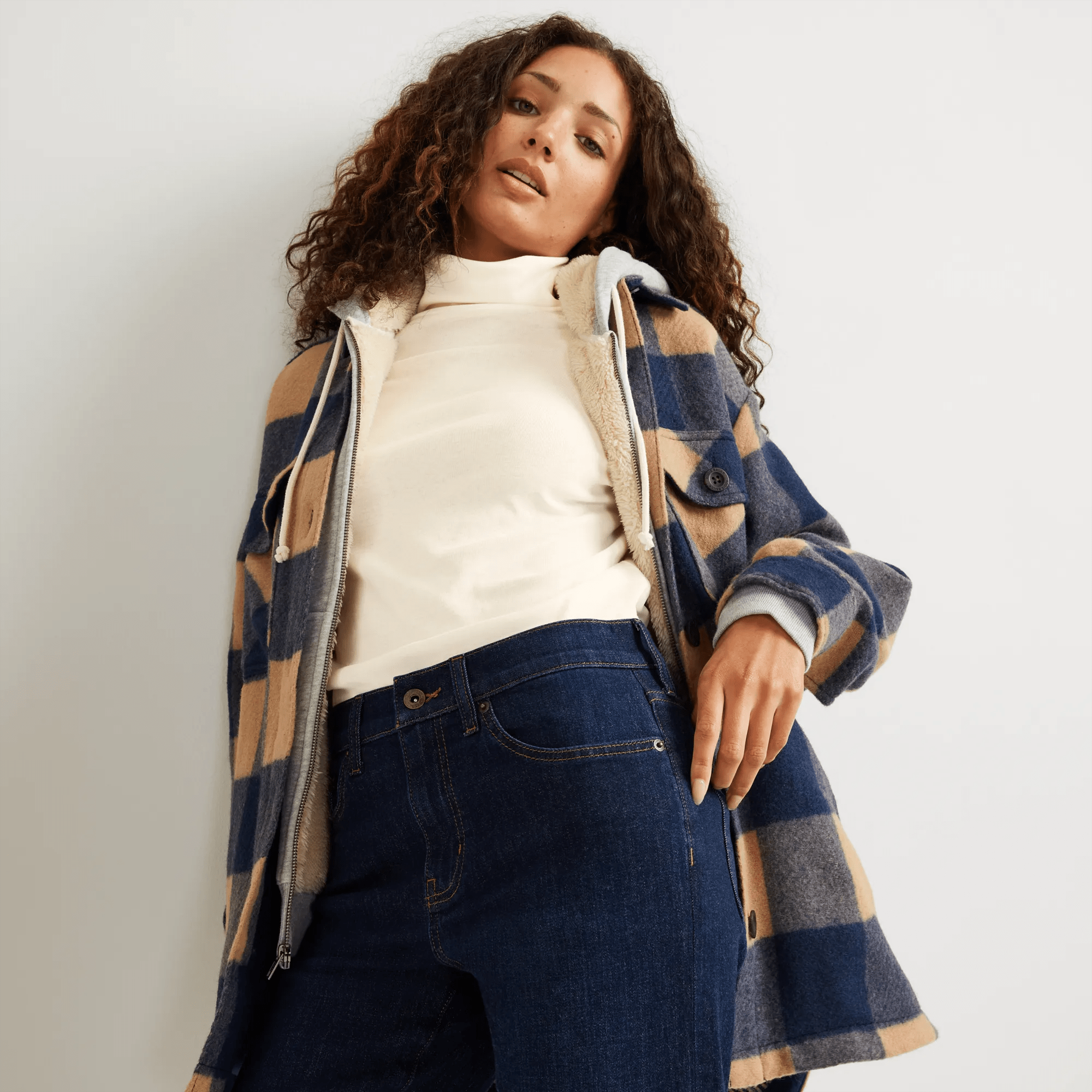 Women's Favorite Long-Sleeve Turtleneck - Solid - Image 3