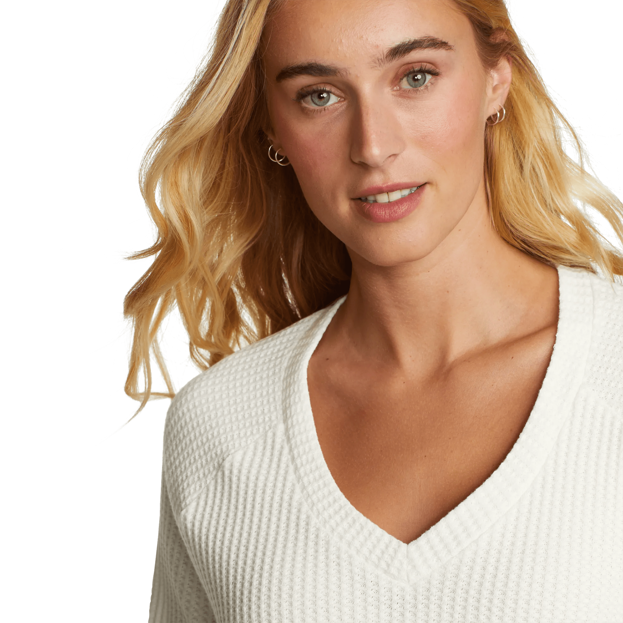 Women's Hilltop Thermal V-Neck - Image 3