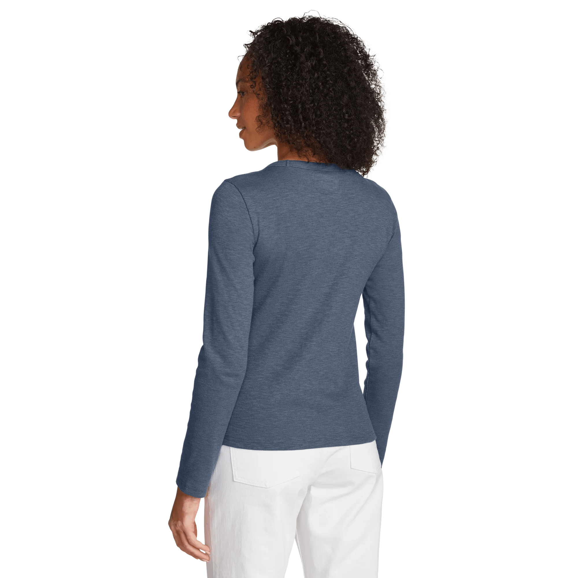 Women's Infinity Slub Long-Sleeve Crew - Image 2