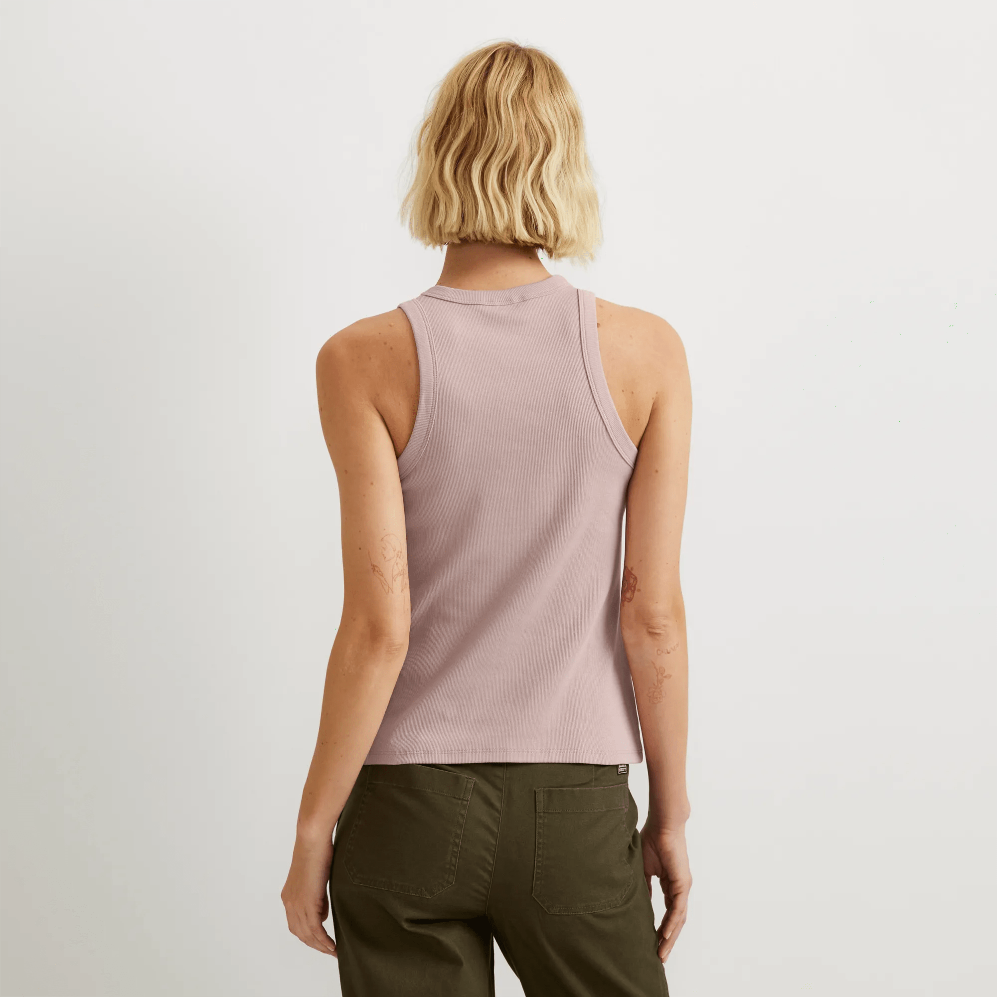 Women's Essential Ribbed Tank - Image 2