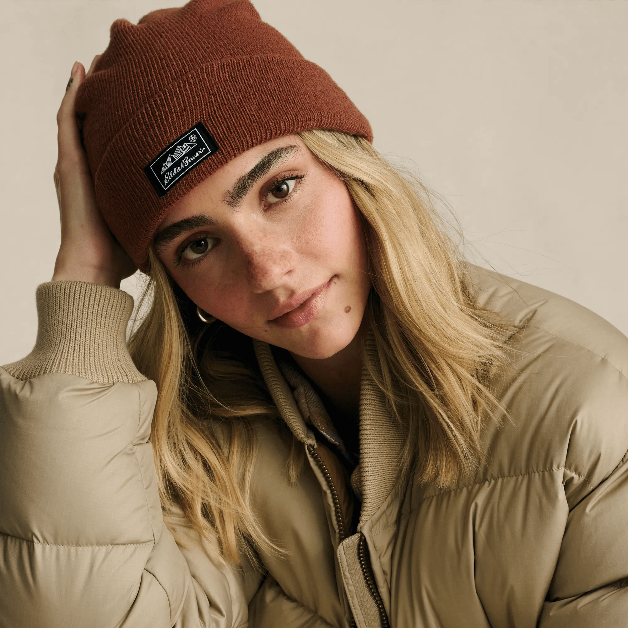 Thistle Wide-Cuff Beanie - Image 2