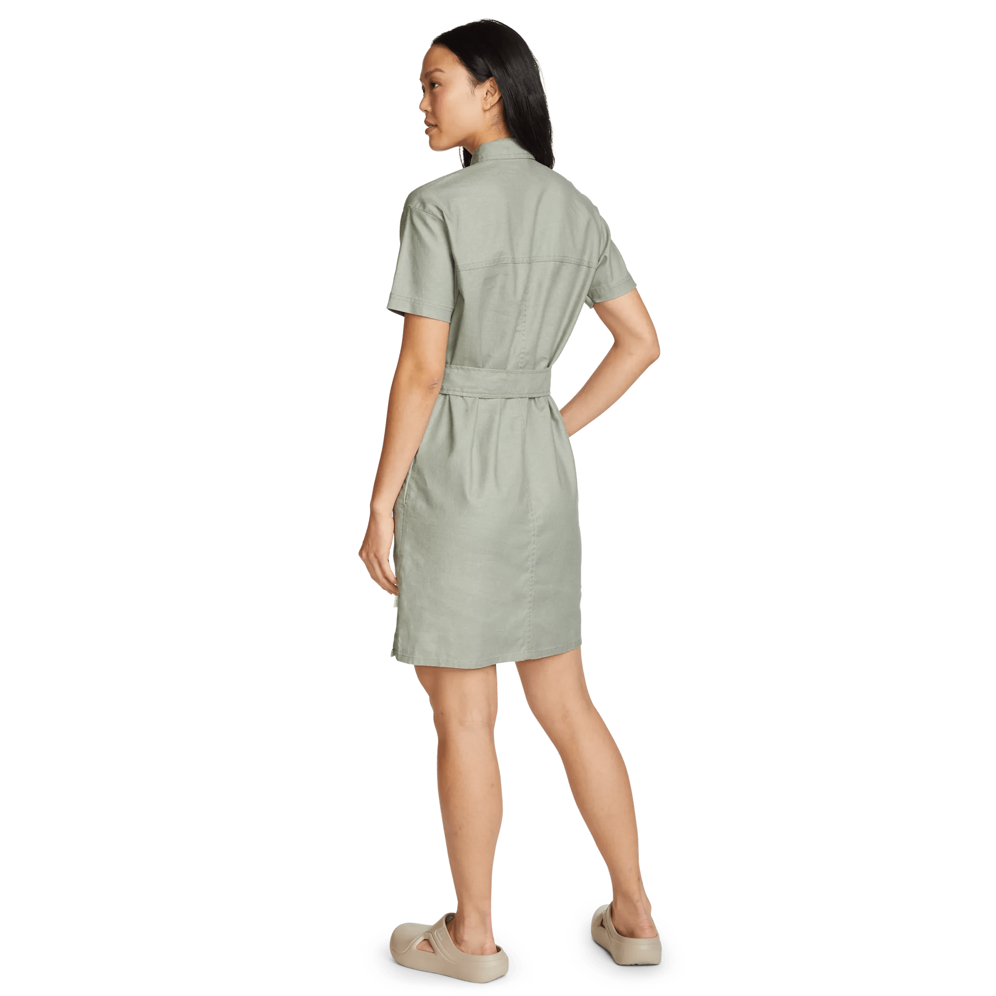 Women's EB Hemplify Utility Short-Sleeve Dress - Image 2