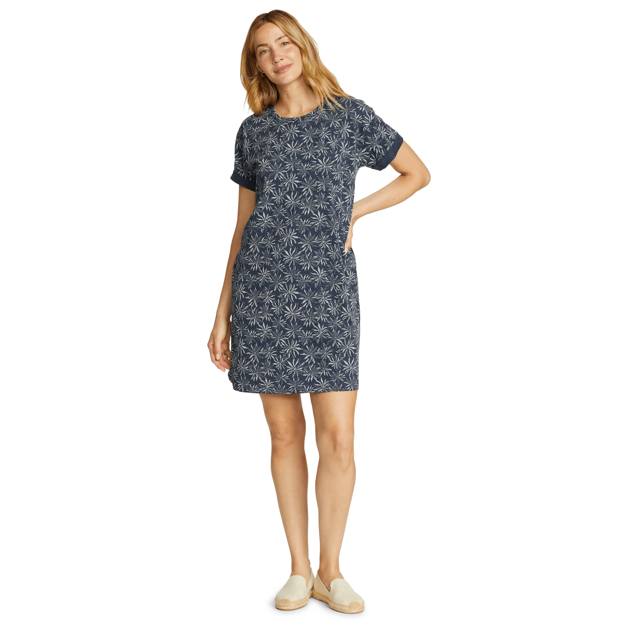 Women's Coast And Climb Short-Sleeve Pocket T-Shirt Dress - Image 3