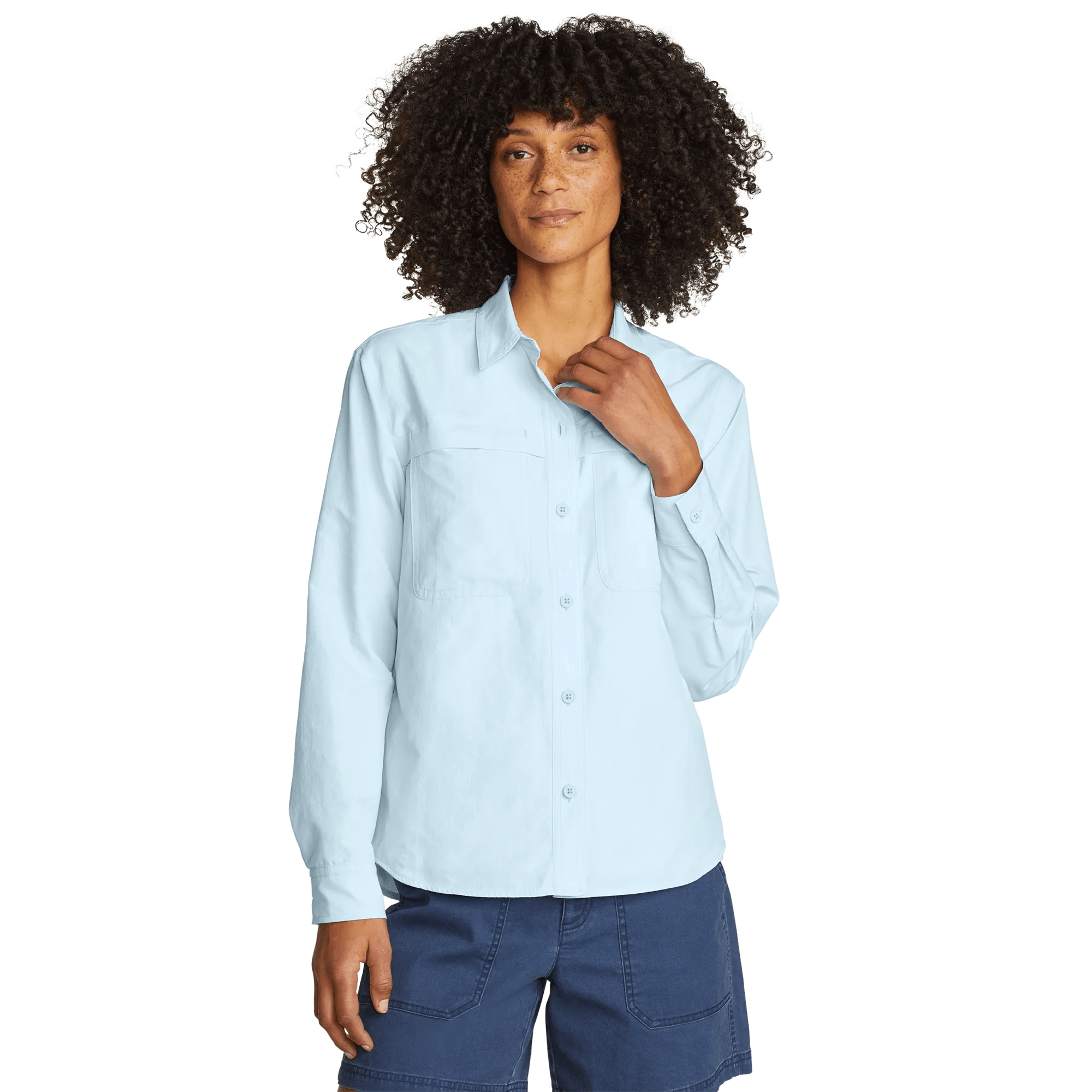 Women's Long-Sleeve Rainier Ripstop Shirt - Image 3