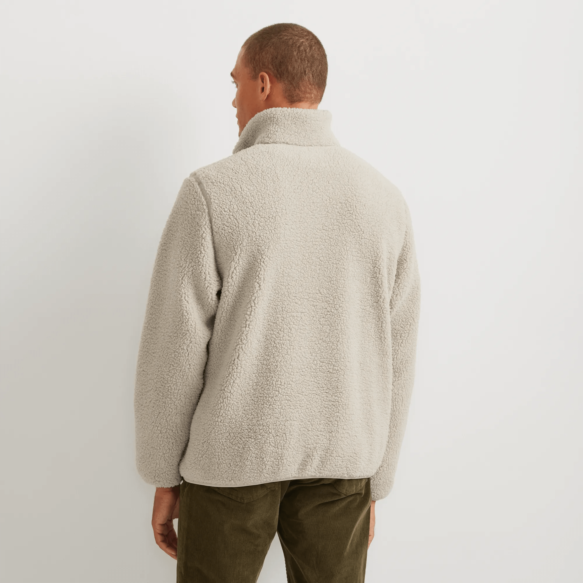 Men's Chill Out Fleece Snap Moc Pullover - Image 2