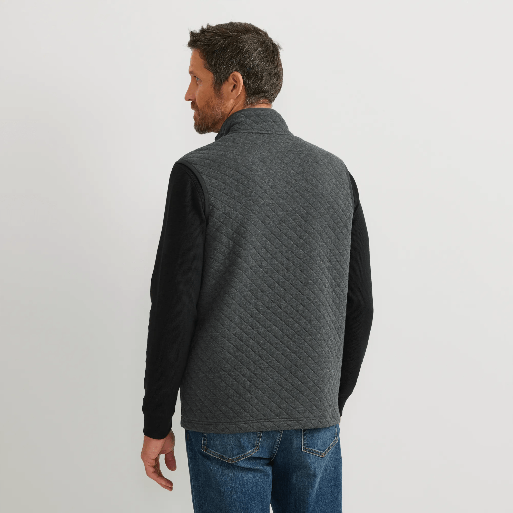 Men's Quilted Vest - Image 2