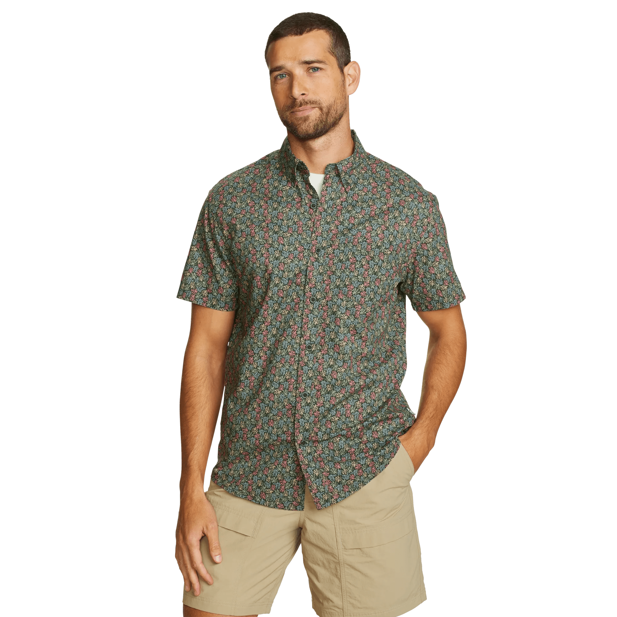 Men's Baja Short-Sleeve Shirt - Print - Image 3