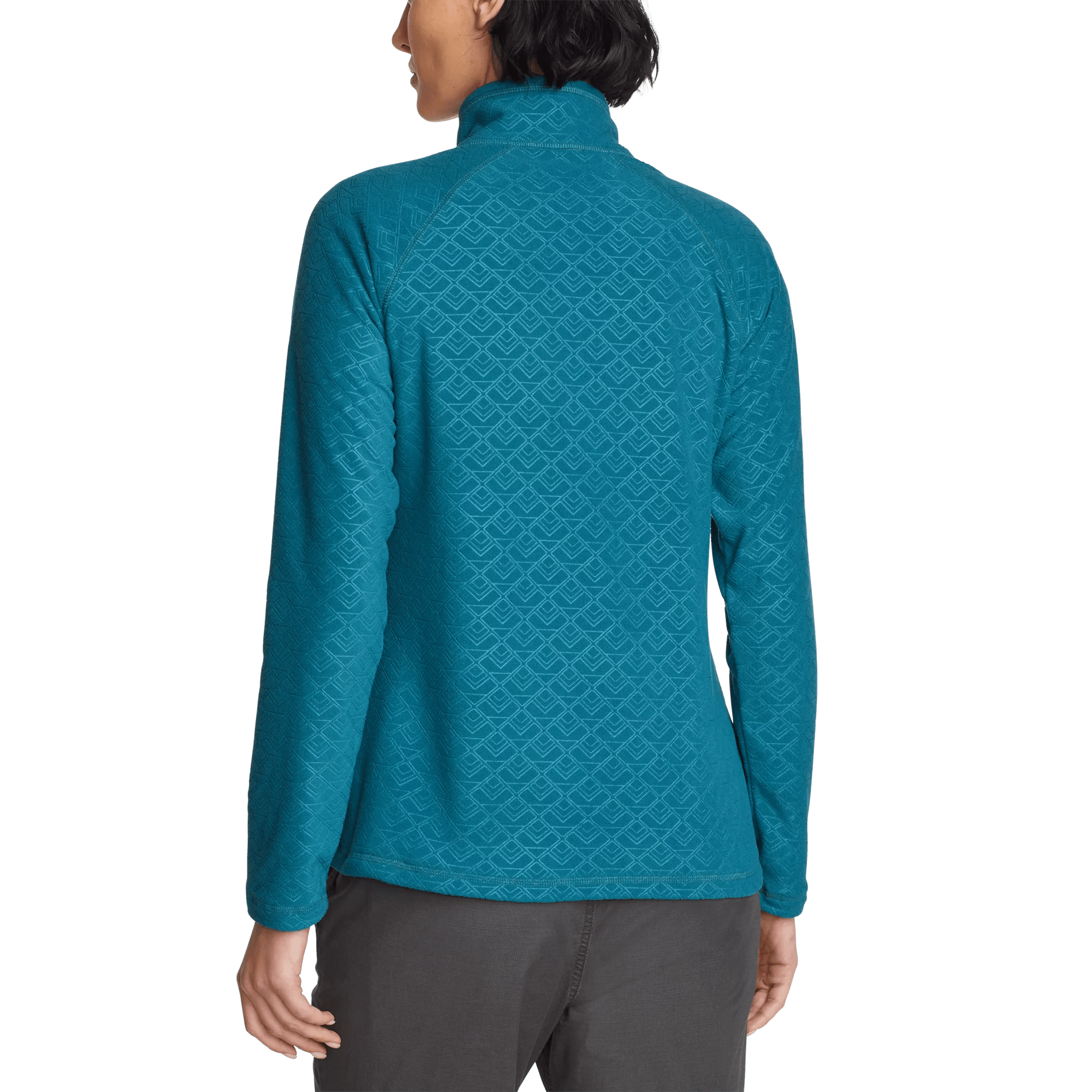 Women's Fast Fleece Raglan-Sleeve 1/4-Zip - Print - Image 2