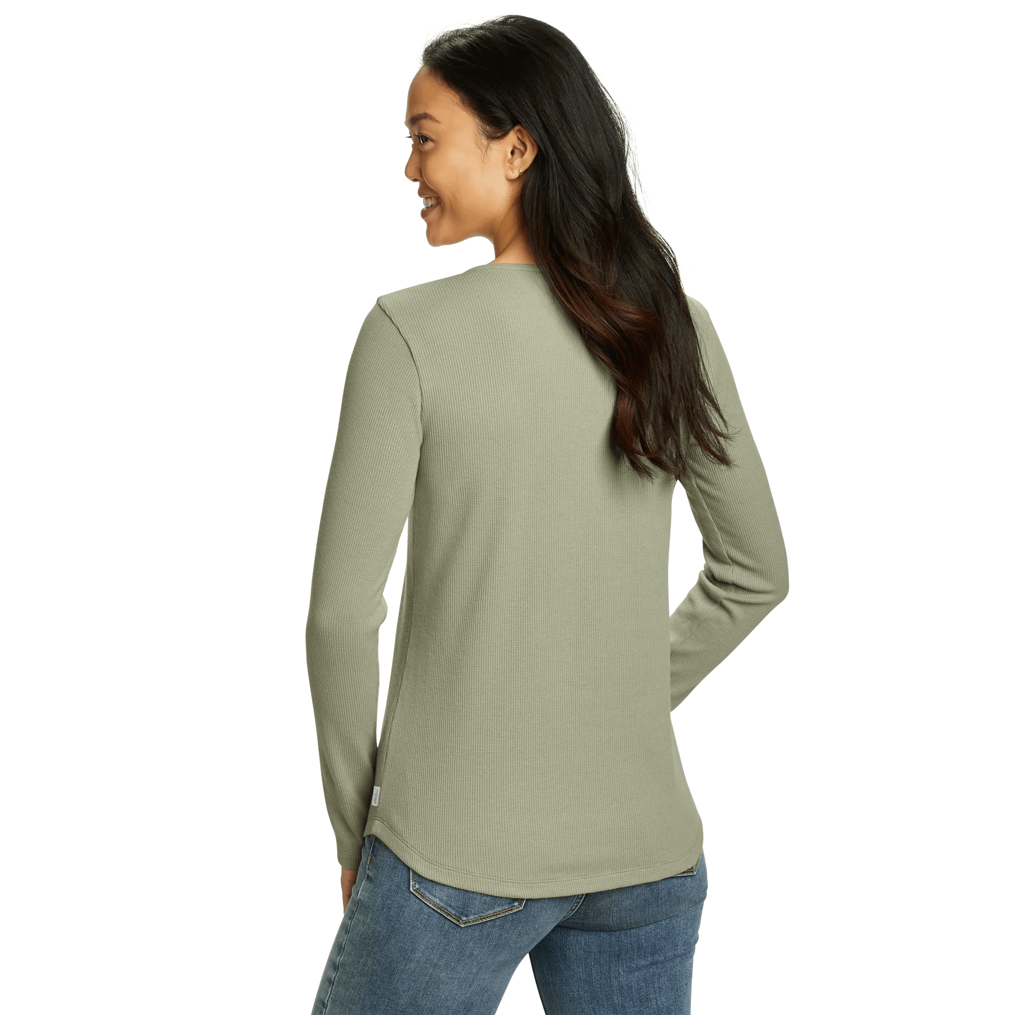 Women's Thermal Snap Henley - Image 2