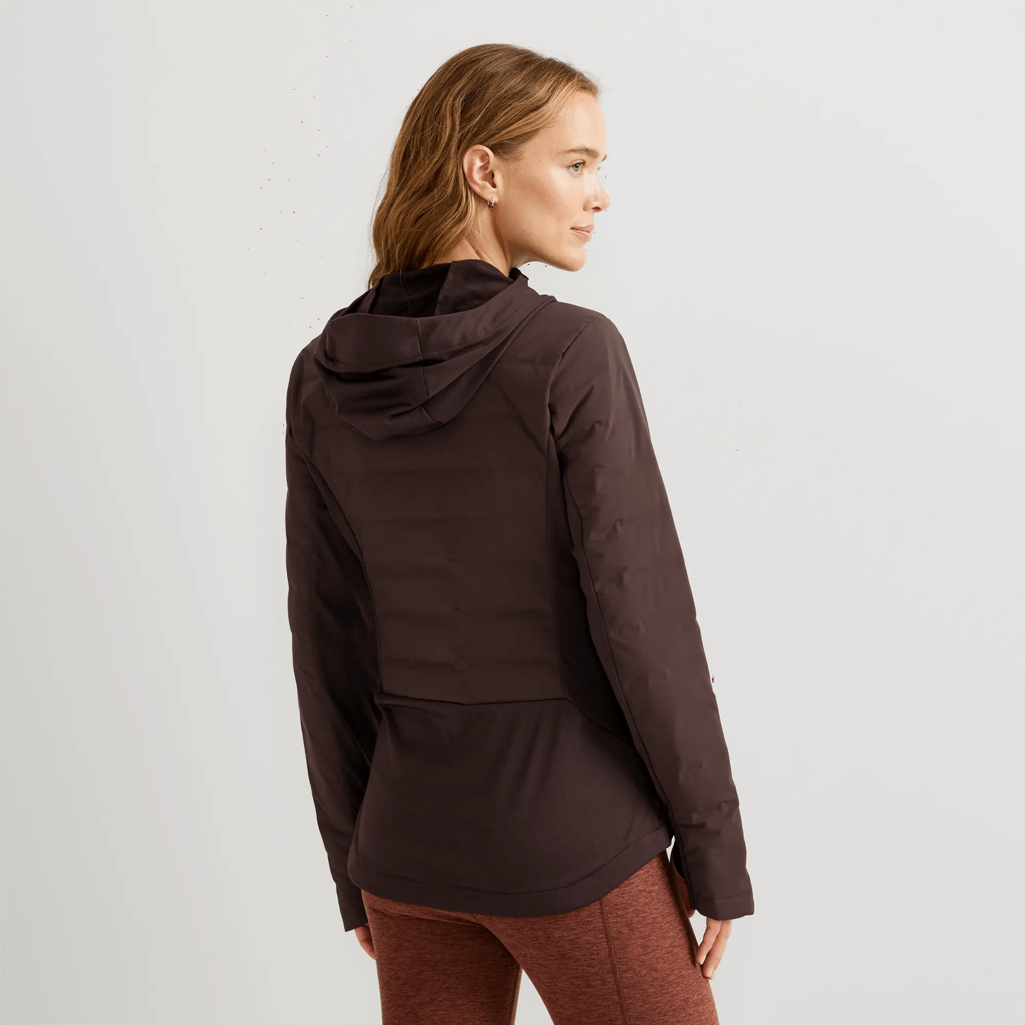 Women's MotionLoft Down Hooded Hybrid Jacket - Image 2