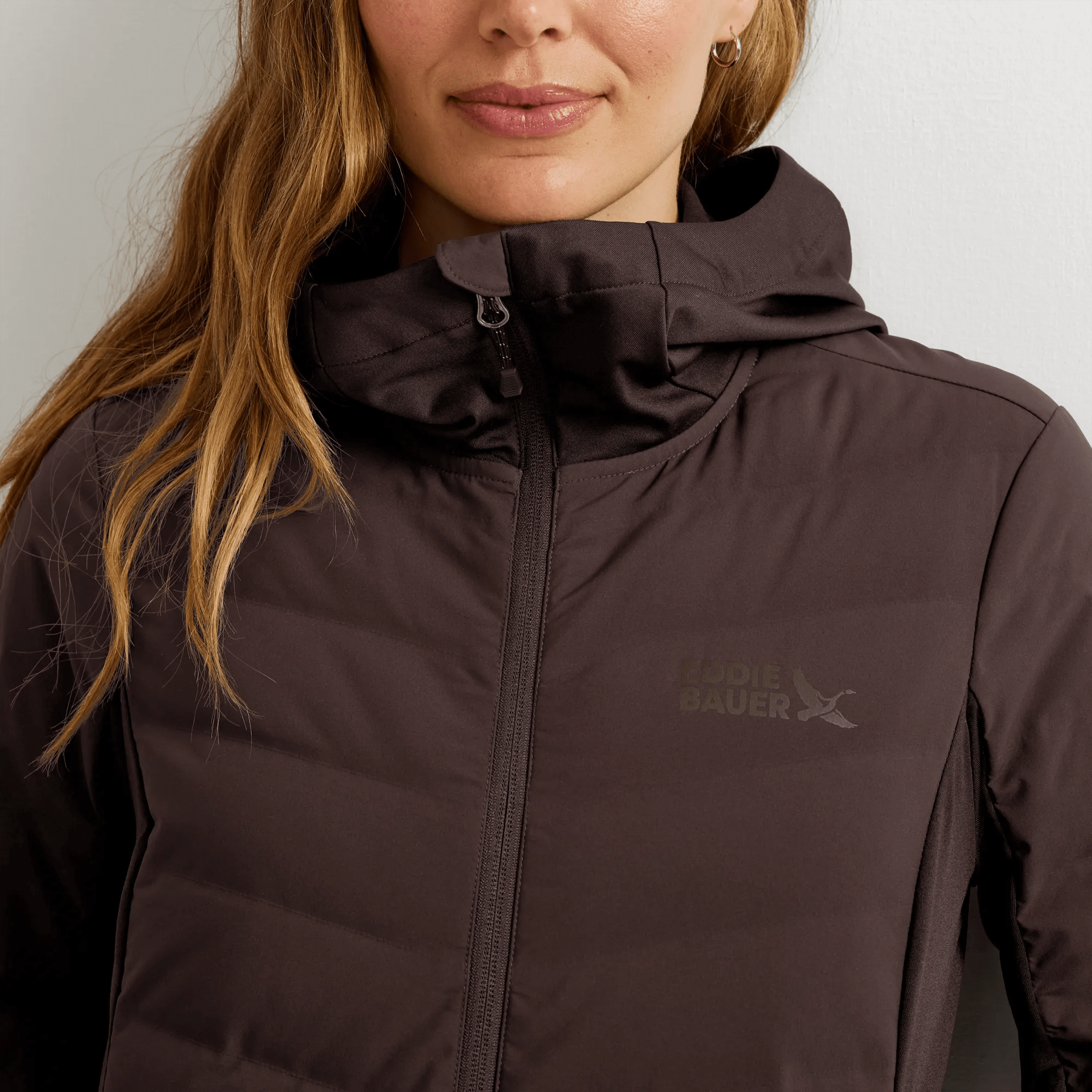 Women's MotionLoft Down Hooded Hybrid Jacket - Image 3