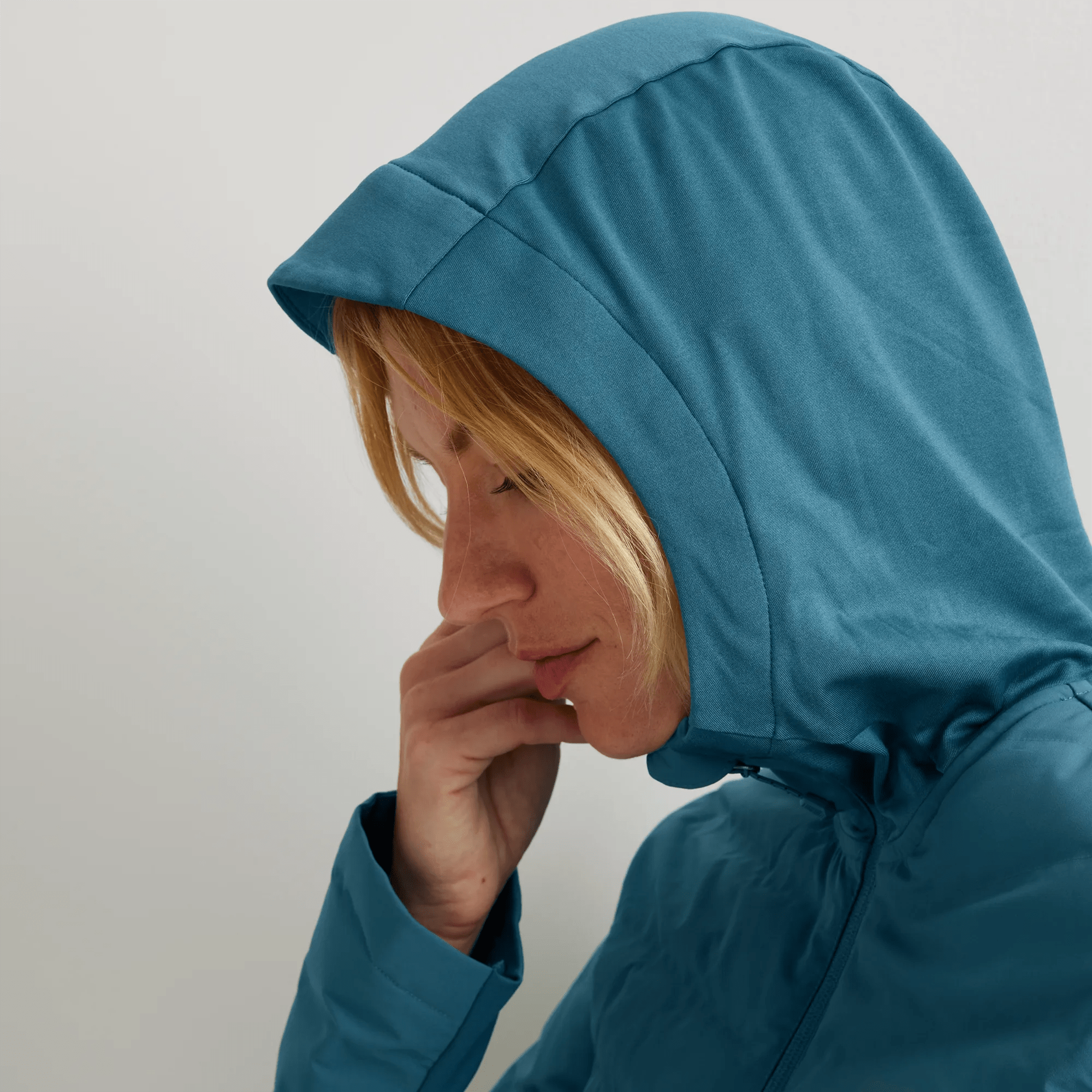 Women's MotionLoft Down Hooded Hybrid Jacket - Image 3