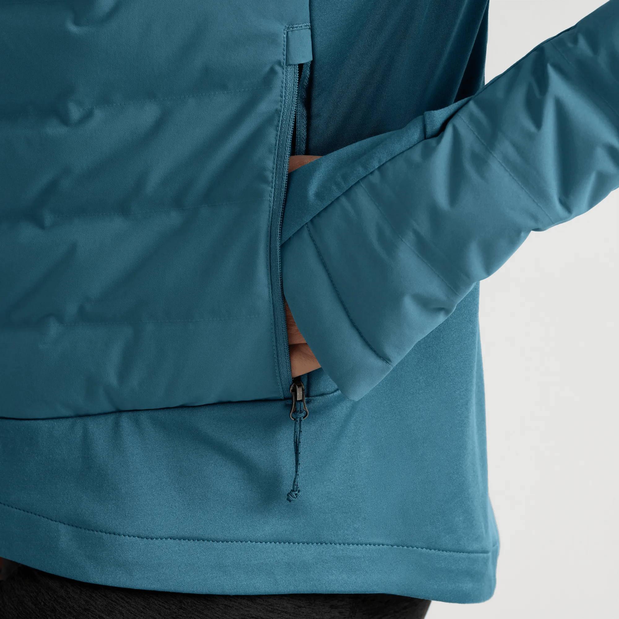 Women's MotionLoft Down Hooded Hybrid Jacket - Image 4