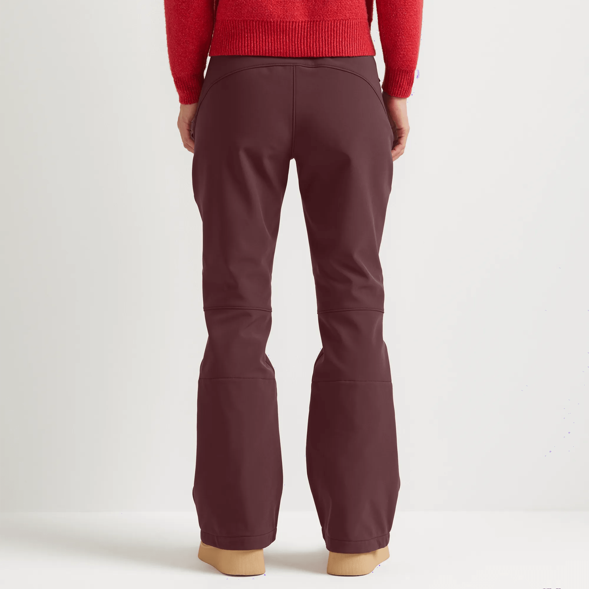 Women's Alpenglow High-Rise Waterproof Ski Pants - Image 2