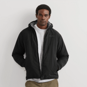 Men's Buckhorn Reversible Faux Shearling-Lined Hooded Jacket
