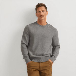Men's Classic Roll Neck Sweater - Solid