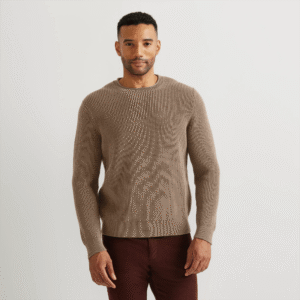 Men's Classic Roll Neck Sweater - Solid