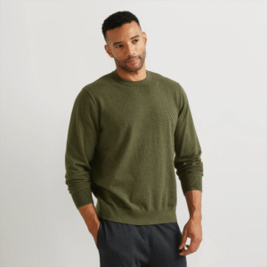 Men's Classic Merino Blend Crewneck Sweater