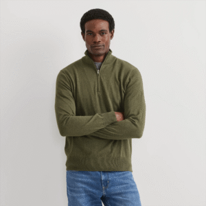 Men's Classic Merino Blend 1/4-Zip Sweater