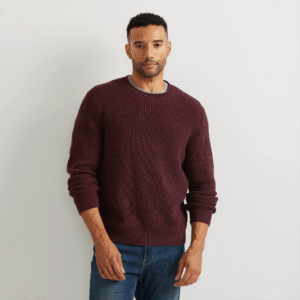Men's Signature Roll Neck Sweater - Solid