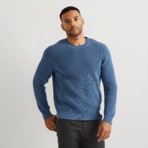 Men's Signature Roll Neck Sweater - Solid