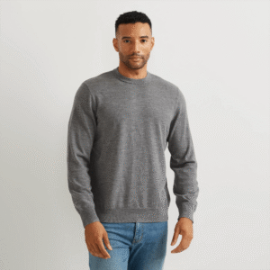 Men's Signature Merino Wool Crewneck Sweater
