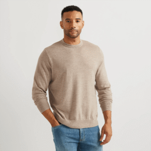 Men's Signature Merino Wool Crewneck Sweater