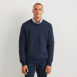 Men's Signature Crewneck Sweater - Bird's Eye