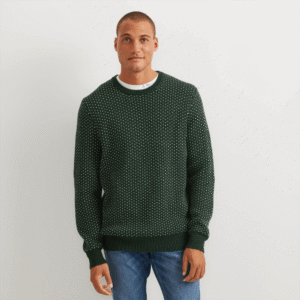 Men's Signature Crewneck Sweater - Bird's Eye