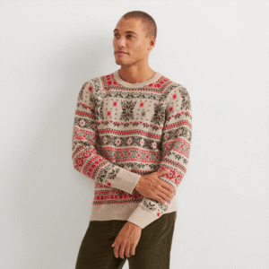 Men's Signature Fair Isle Crewneck Sweater