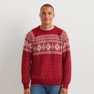 Men's Signature Fair Isle Crewneck Sweater - Snowflake