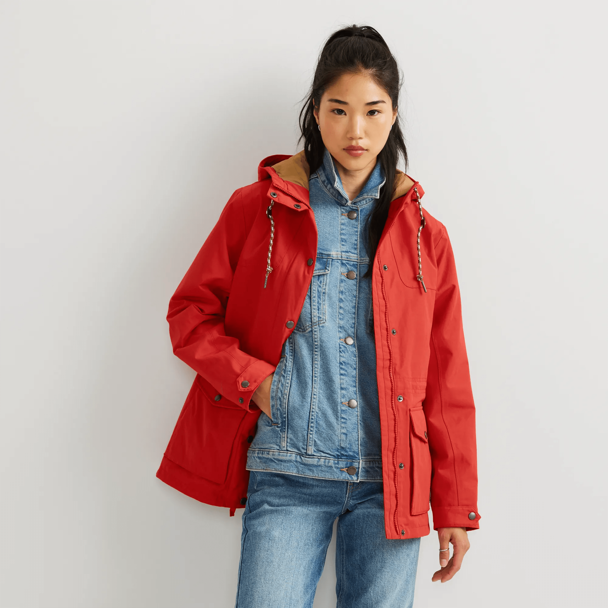 Women's Charly Waterproof Hooded Rain Jacket