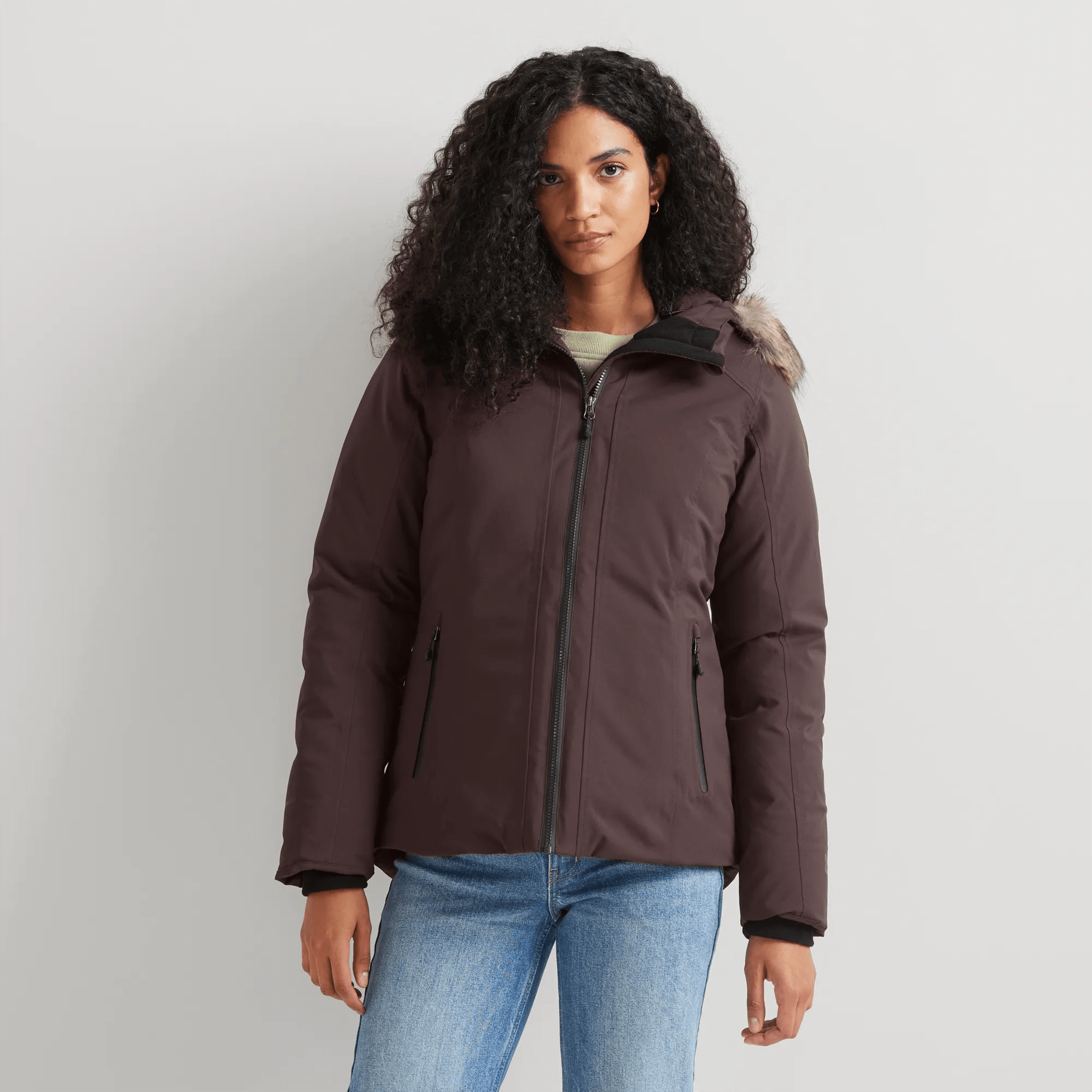 Women's Olympia Waterproof Down Hooded Jacket