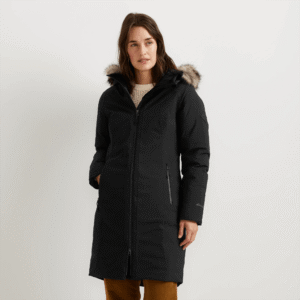 Women's Olympia Waterproof Down Hooded Stadium Coat