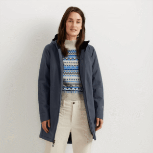 Women's Cloud Cap Stretch Insulated Waterproof Trench Coat