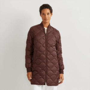 Women's Shaw Long Down Bomber Jacket