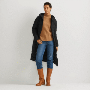 Women's EB Stretch Down Hooded Duffle Coat