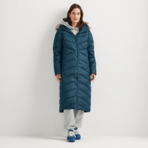 Women's Classic Down Hooded Duffle Coat