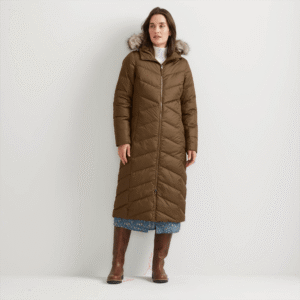 Women's Classic Down Hooded Duffle Coat