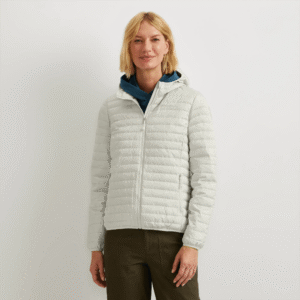 Women's Microlight Packable Down Hooded Jacket