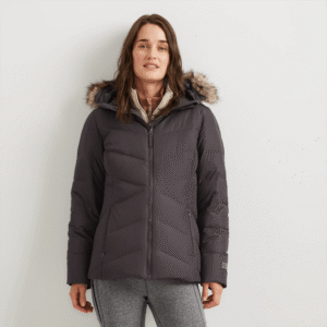 Women's Classic Down Hooded Jacket
